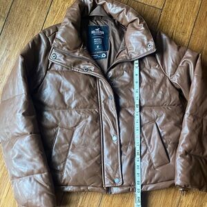 Hollister Chestnut Quilted Jacket